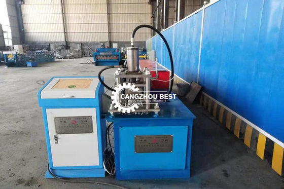 Sistem Hidrolik Cut  PLC Mesin Pembentuk Pintu Shutter 0.6mm