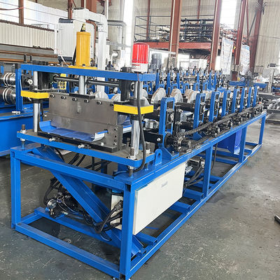Mesin Pembentuk Gulungan Lembaran Atap Portabel Baja Warna Kr18 Standing Seam